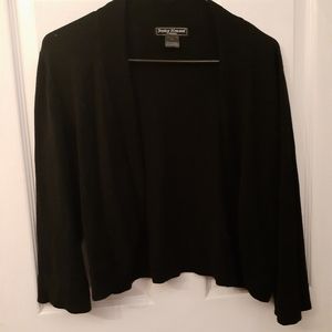 Open knit crop sweater